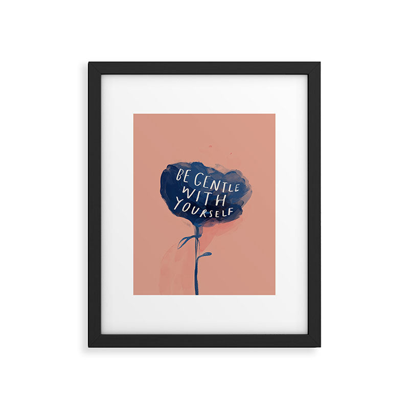 Be Gentle With Yourself Framed Art Print Gallery Image 6