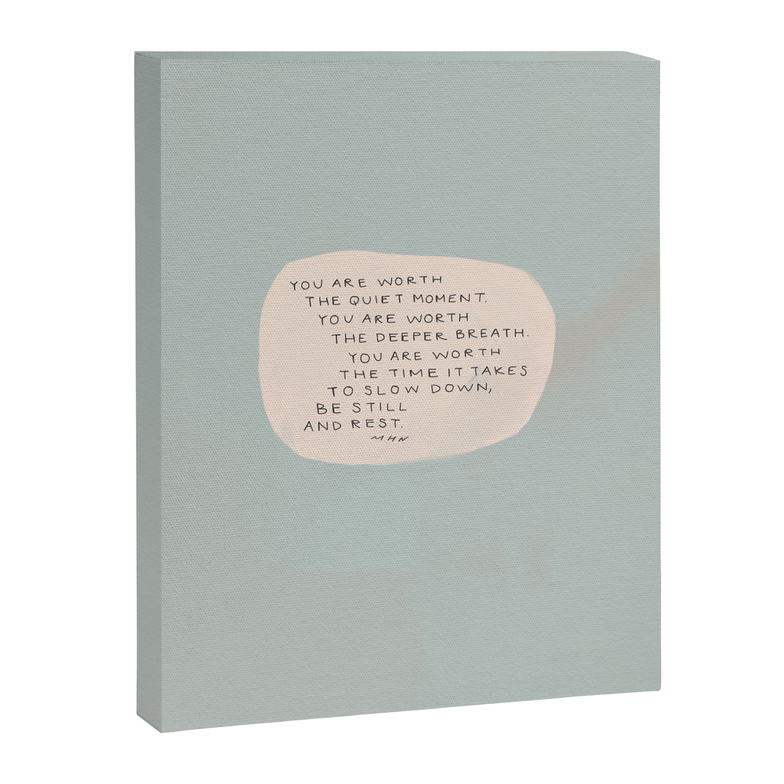 Be Still And Rest. Canvas Print Gallery Image 3