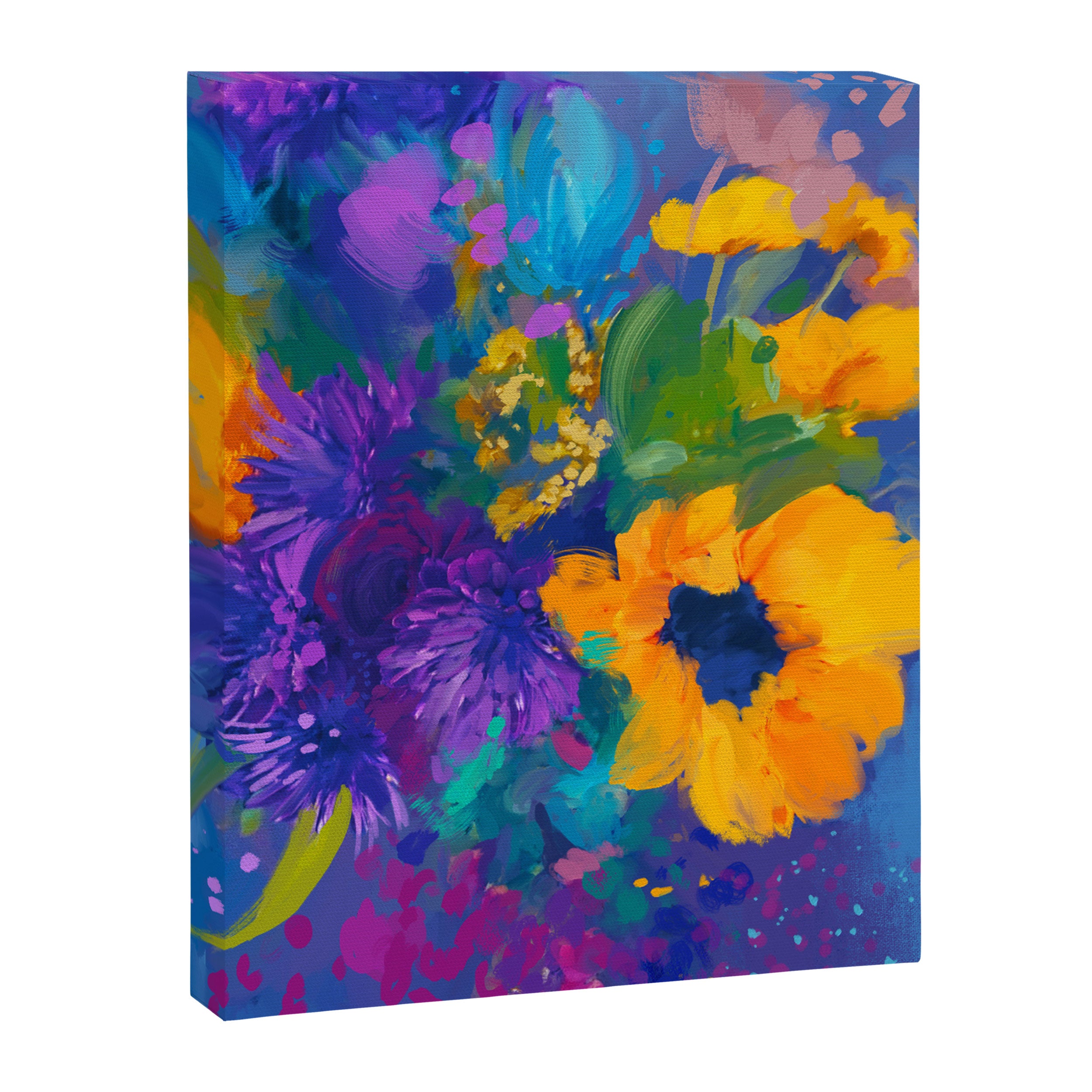 Bouquet In Blue Canvas Print Gallery Image 8