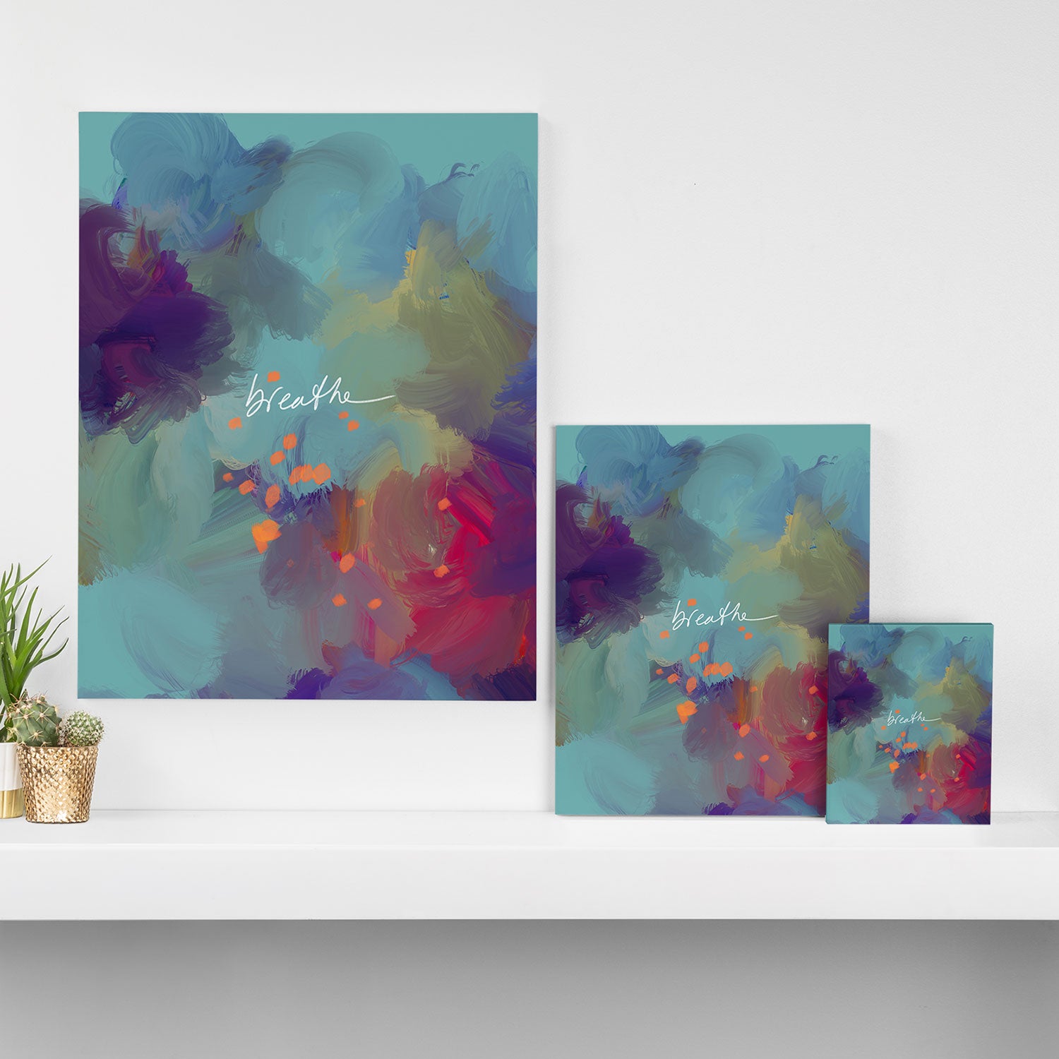 Breathe Canvas Print Gallery Image 3