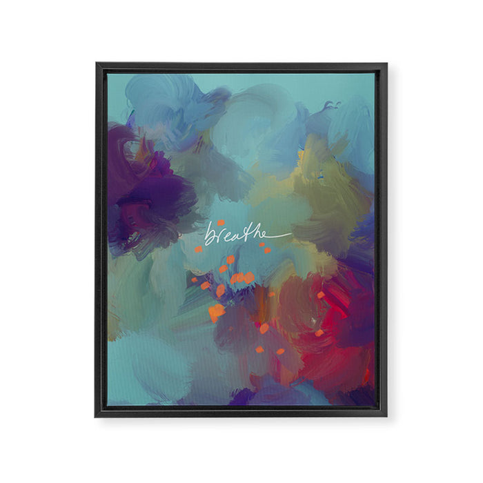 Breathe Framed Canvas Print Gallery Image 1