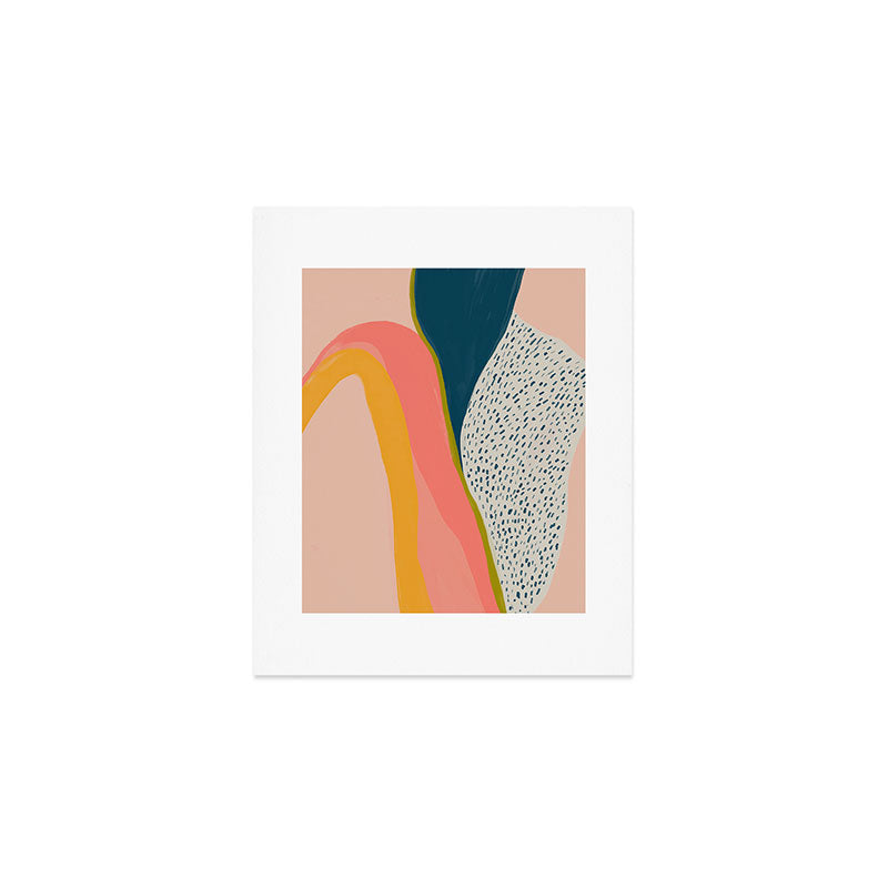 Colorful Abstract Textures Art Print Gallery Image 1
