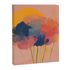 Colorful Messy Flowers In The Sun Canvas Print Gallery Image 8