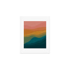 Desert Mountains In Color Art Print Gallery Image 1
