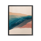 "Even Here, There Are All These Little Places Where The Light Gets In." Framed Canvas Print Gallery Image 8