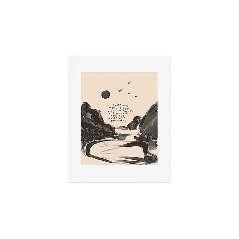 Fear Has Taught You Art Print Gallery Image 1