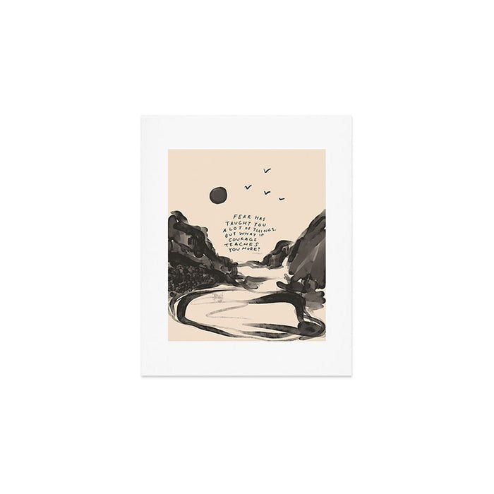 Fear Has Taught You Art Print Gallery Image 1
