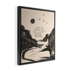 Fear Has Taught You Framed Canvas Print Gallery Image 2