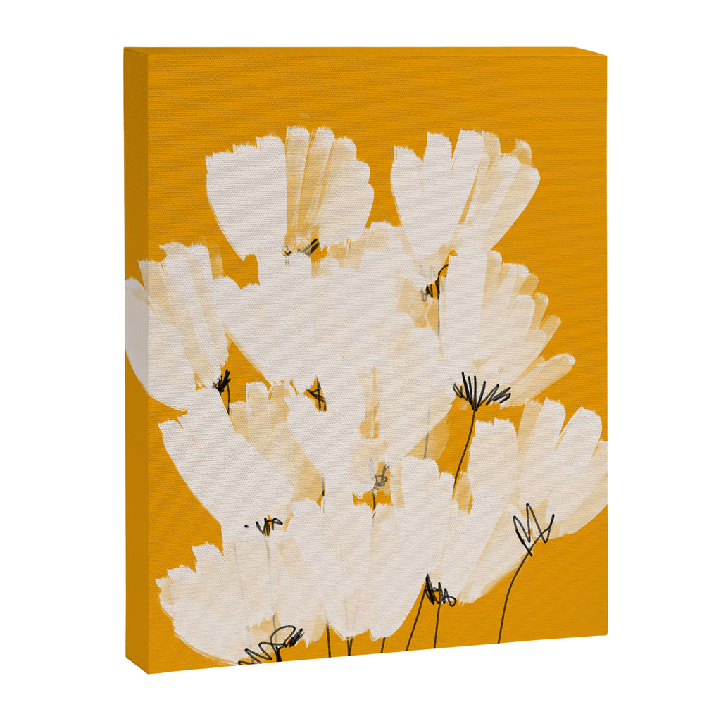 Flowers In Tangerine Canvas Print Gallery Image 8