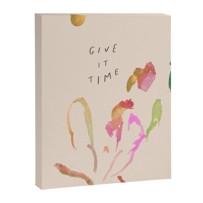 "Give It Time" Canvas Print Gallery Image 1