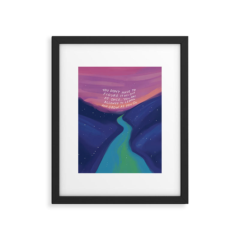 Grow as you go Framed Art Print Gallery Image 4
