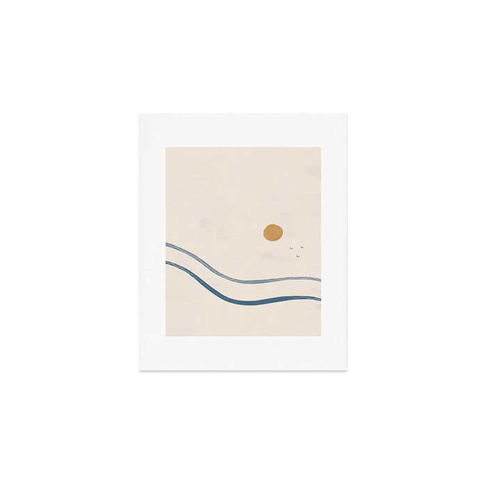 Highway to Sunrise Art Print Gallery Image 1