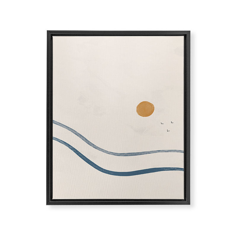 Highway to Sunrise Framed Canvas Print Gallery Image 8