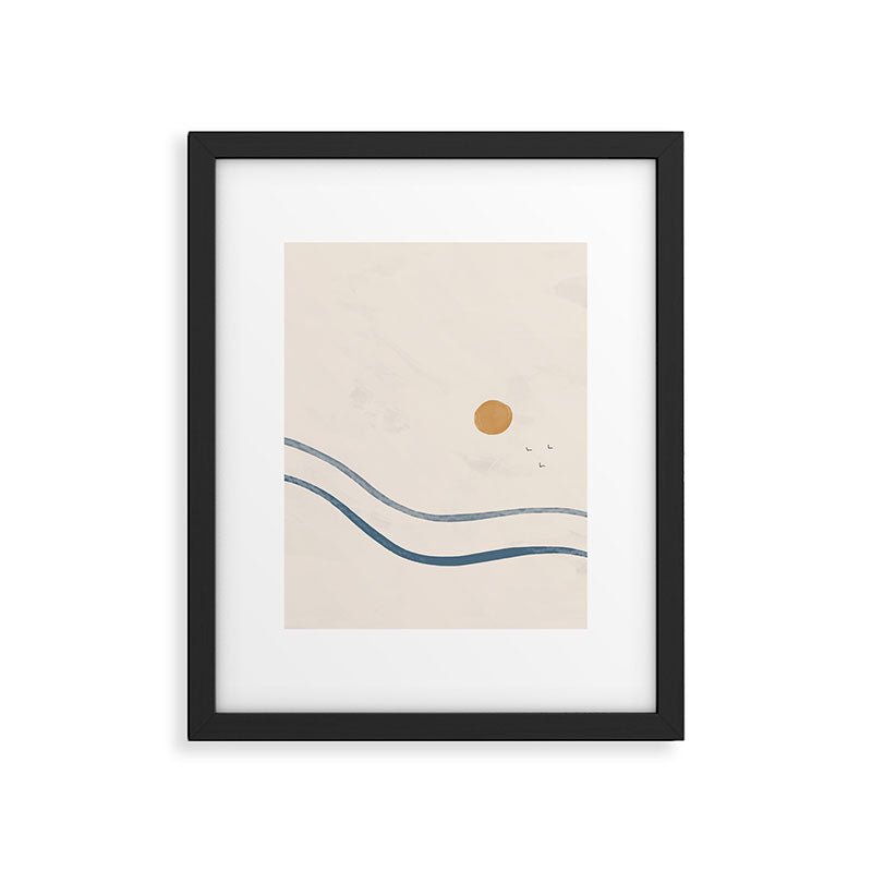 Highway to Sunrise Framed Art Print Gallery Image 4