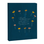 "I Am Learning To Breathe Deep Right Here In The Middle Of Everything." Canvas Print Gallery Image 8