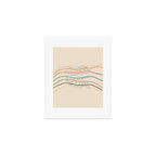 "I Hope In Hallways And Parking Lots You Can Take A Moment To Breathe, To Loosen Your Shoulders And Know It Is Okay To Not Know Everything." Art Print Gallery Image 1