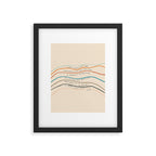 "I Hope In Hallways And Parking Lots You Can Take A Moment To Breathe, To Loosen Your Shoulders And Know It Is Okay To Not Know Everything." Framed Art Print Gallery Image 6
