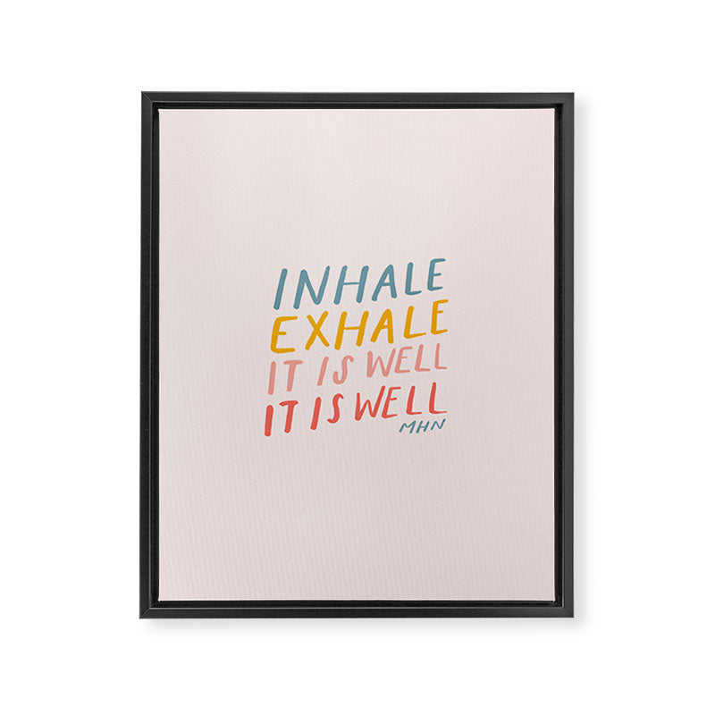 It Is Well Framed Canvas Print Gallery Image 8