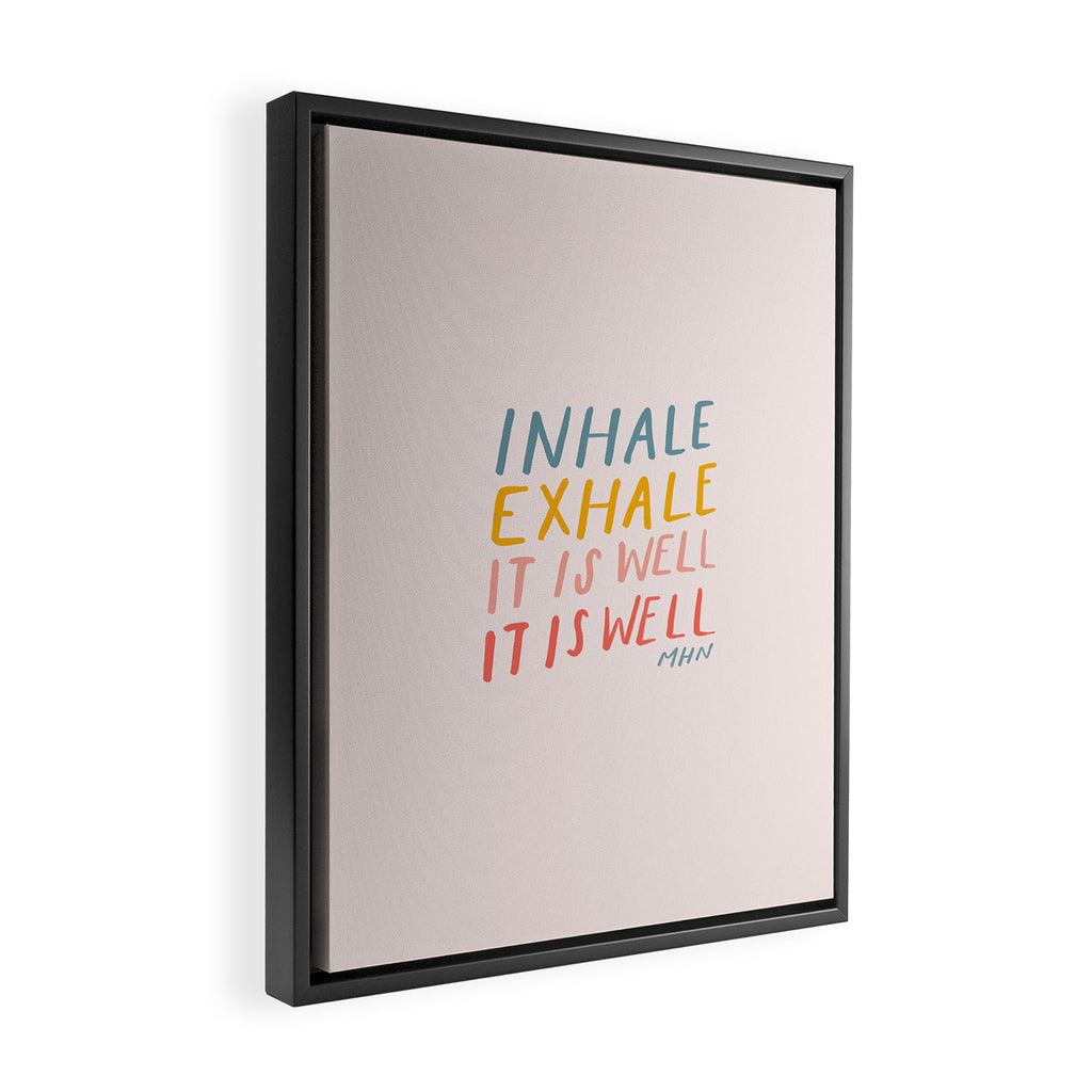 It Is Well Framed Canvas Print Gallery Image 2