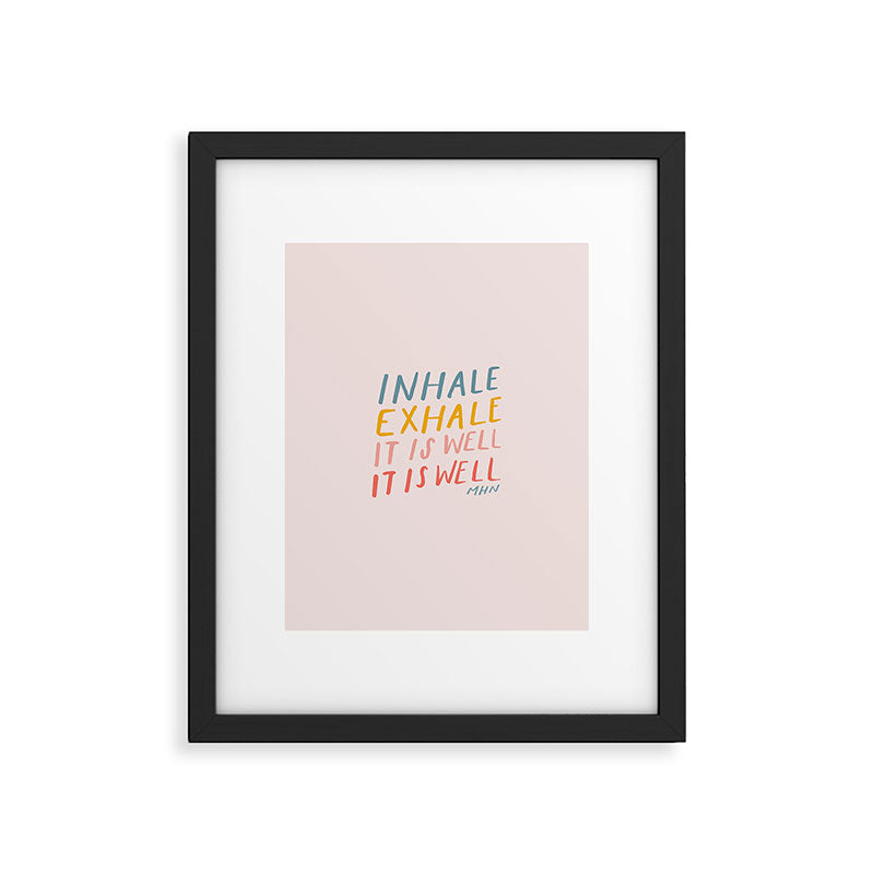 It Is Well Framed Art Print Gallery Image 4