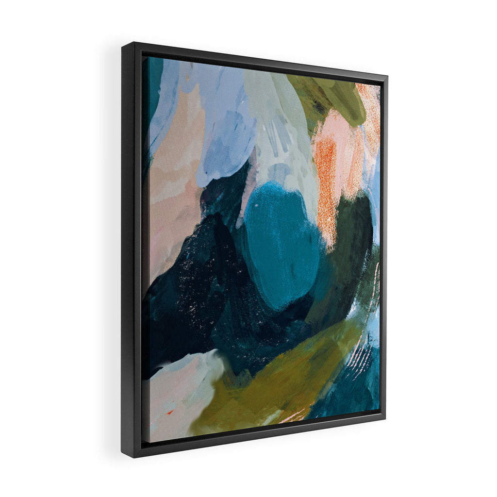 Joy In The Waiting | Abstract Framed Canvas Print Gallery Image 2