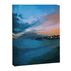 Laguna Beach At Night Canvas Print Gallery Image 8