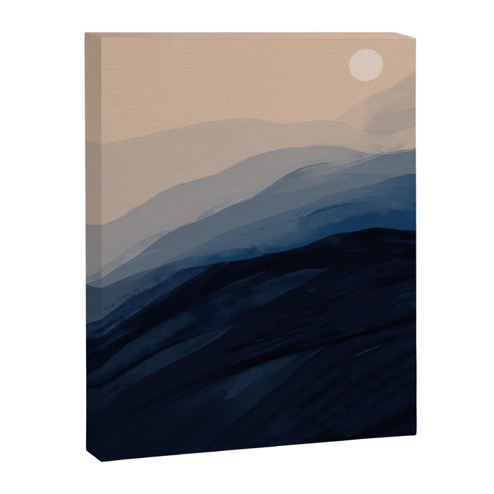 Moonlight View Canvas Print Gallery Image 1