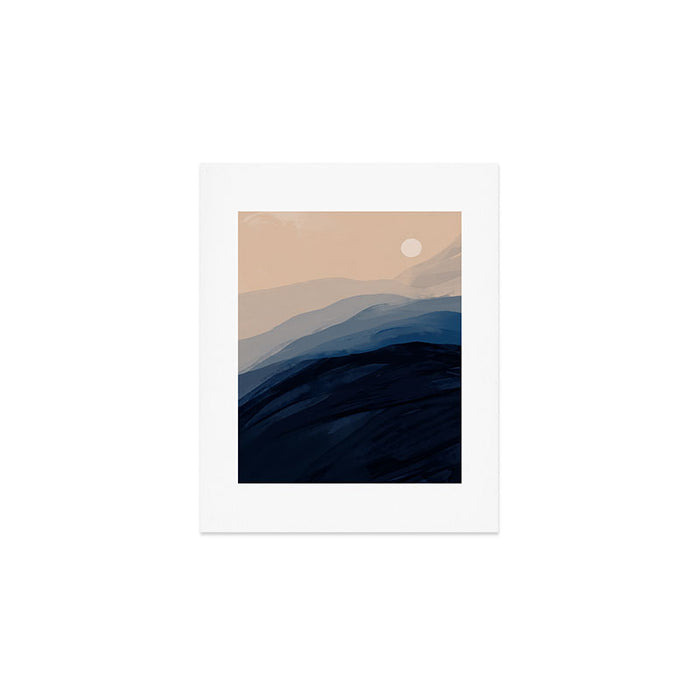 Moonlight View Art Print Gallery Image 1