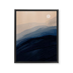 Moonlight View Framed Canvas Print Gallery Image 8