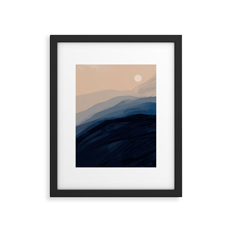 Moonlight View Framed Art Print Gallery Image 6