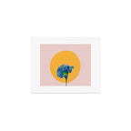 noonday flower | minimal floral Art Print Gallery Image 1