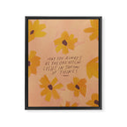 Noticing Light In The Chaos Of Things Framed Canvas Print Gallery Image 8