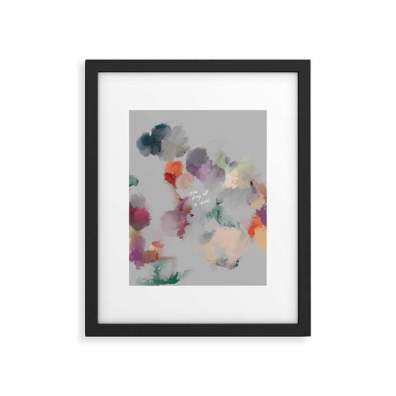 One Day At A Time Framed Art Print Gallery Image 4