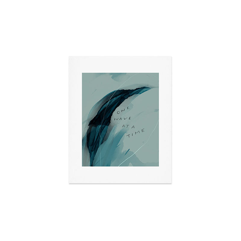 "One Wave At A Time" Art Print Gallery Image 1
