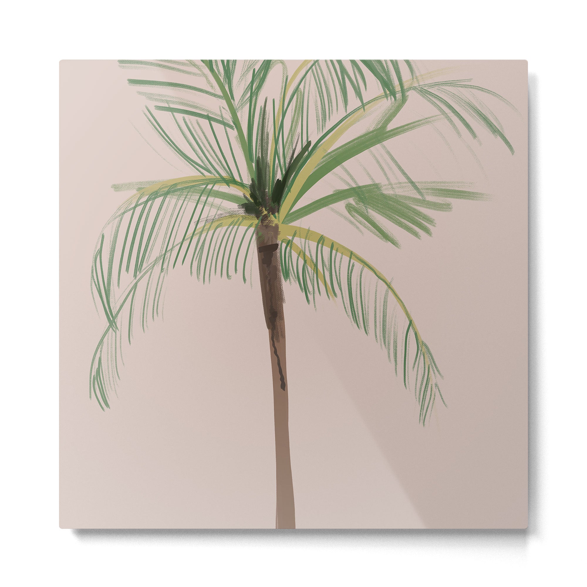 Palm Tree Bliss Metal Print Gallery Image 2