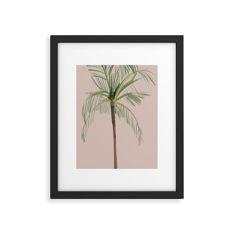 Palm Tree Bliss Framed Art Print Gallery Image 4