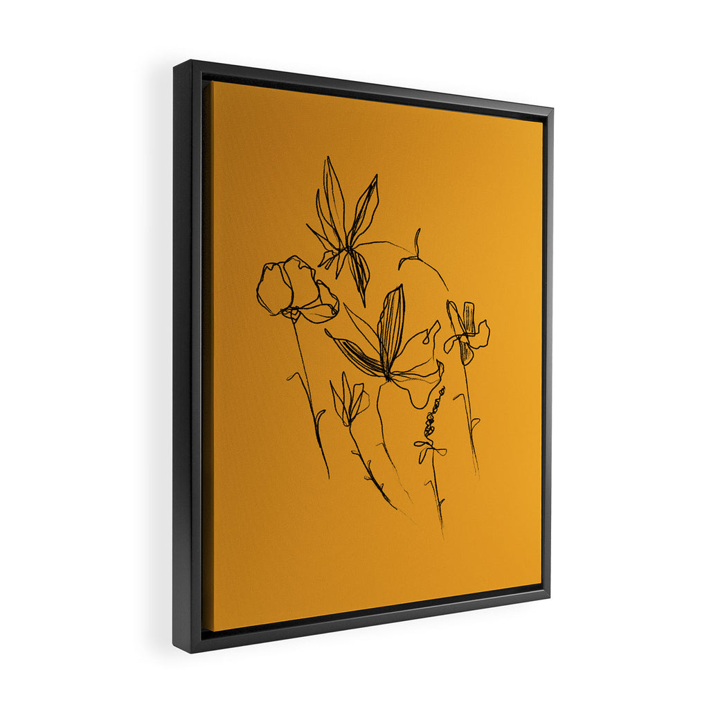 Remember The Small Joys Of Spring Framed Canvas Print Gallery Image 2
