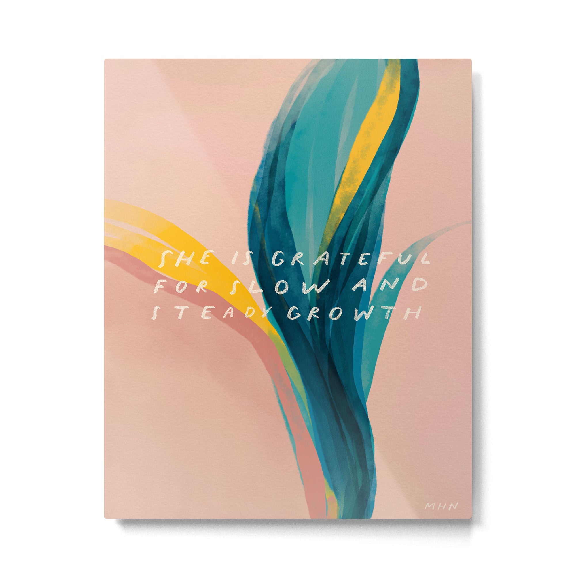 She Is Grateful Metal Print Gallery Image 6