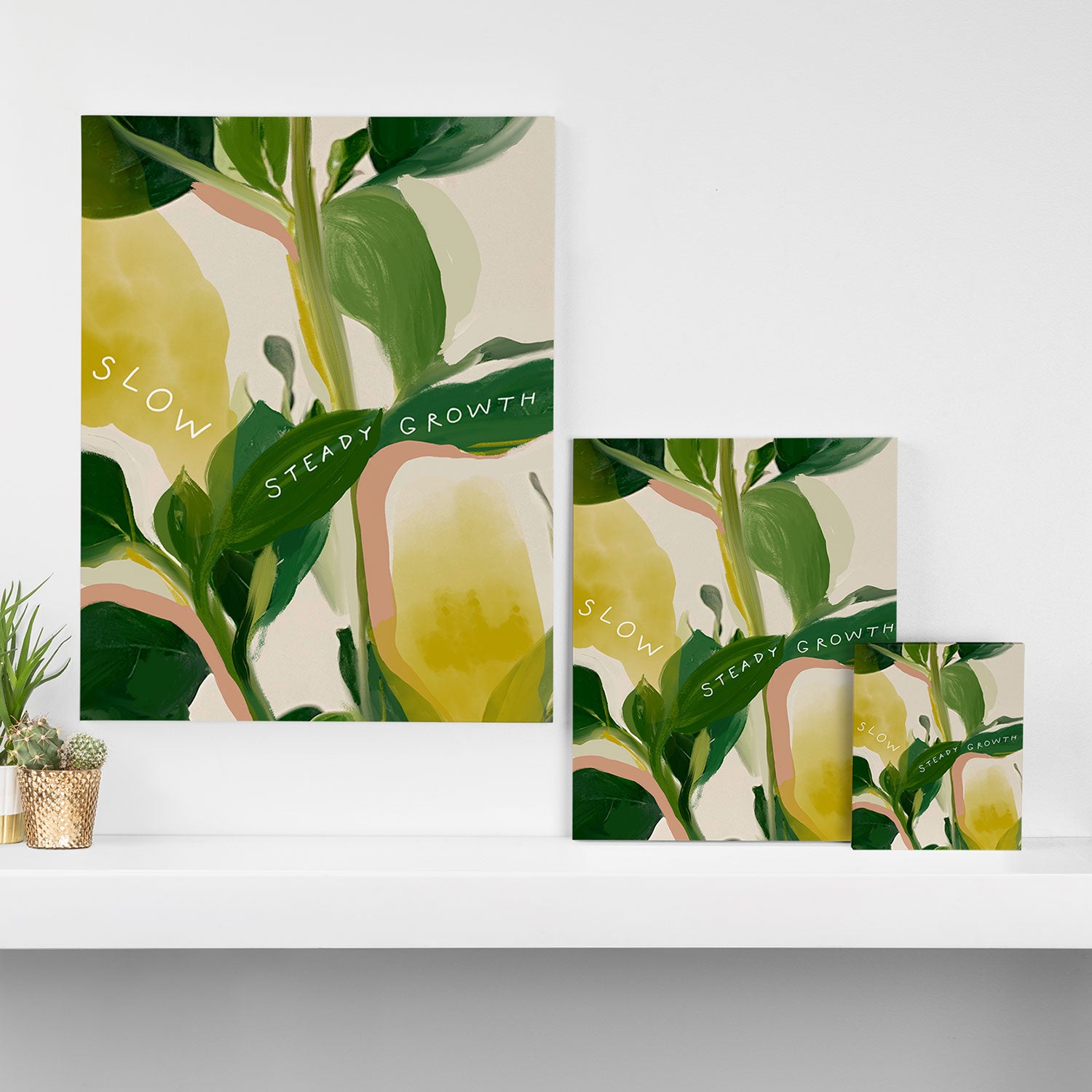 Slow Steady Growth Canvas Print Gallery Image 3