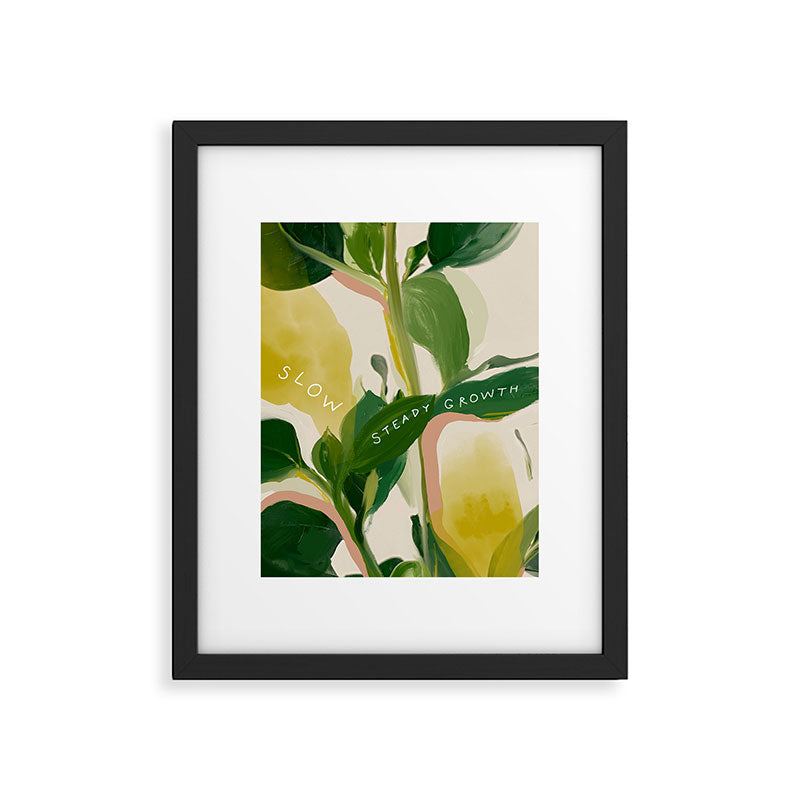 Slow Steady Growth Framed Art Print Gallery Image 6
