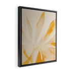 Sun Blooming Flower Framed Canvas Print Gallery Image 2