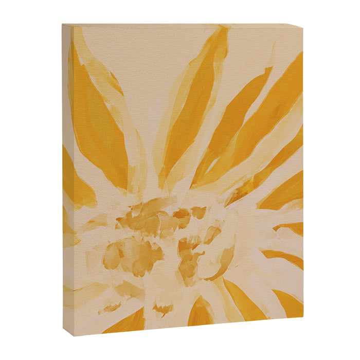 Sun Blooming Flower Canvas Print Gallery Image 1