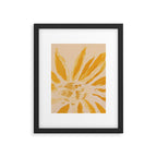 Sun Blooming Flower Framed Art Print Gallery Image 6