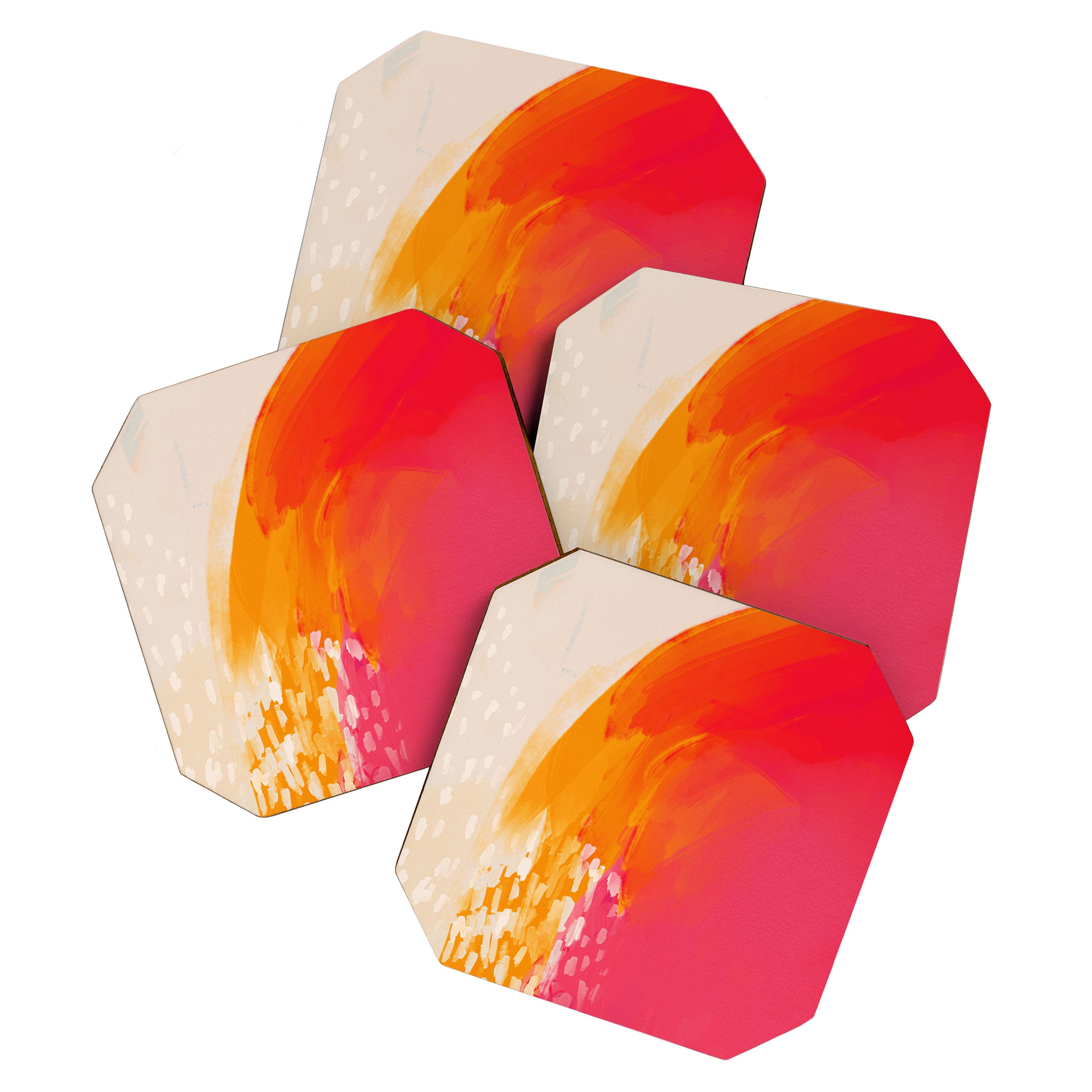 The Bright Abstract Waterfall Coaster Gallery Image 1