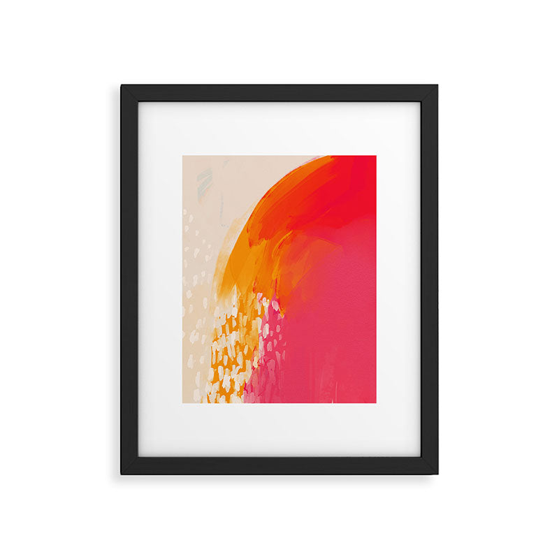The Bright Abstract Waterfall Framed Art Print Gallery Image 6