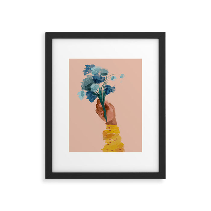 The Floral Feeling Framed Art Print Gallery Image 1