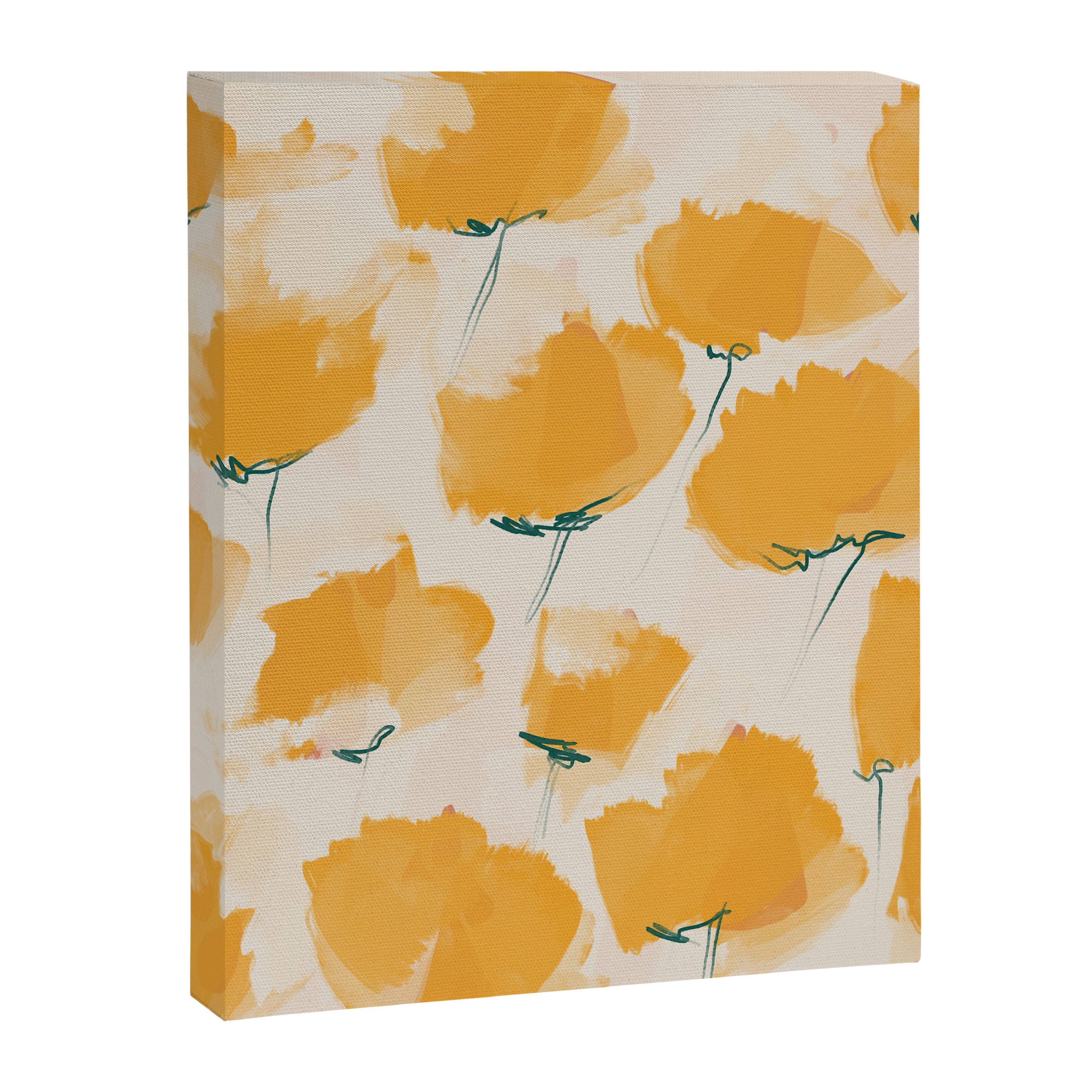The Yellow Flowers Canvas Print Gallery Image 8