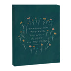 "Through Sun And Rain, You Will Bloom All The Same." Canvas Print Gallery Image 8