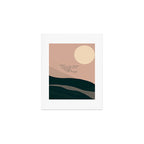 "Today I Will Find Peace Running Wild In The Chaos Of Things." Art Print Gallery Image 1
