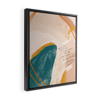 "Transformation: You Are Not Who You Used To Be, And That Is A Beautiful Thing." Framed Canvas Print Gallery Image 2